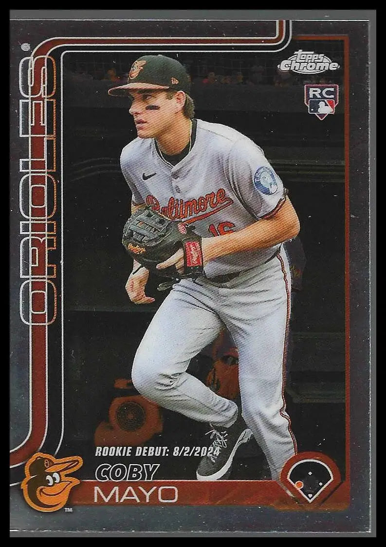 2025 Topps Chrome Update #USC94 Coby Mayo - Baseball Card Single