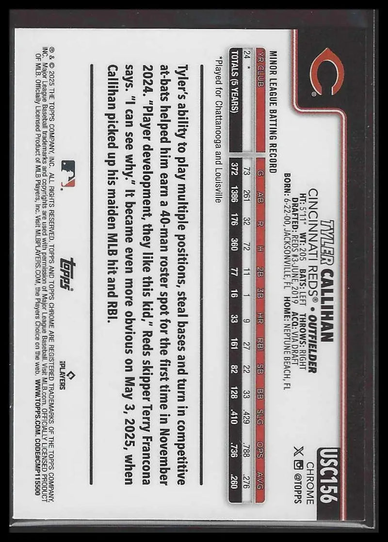2025 Topps Chrome Update #USC97 Chase Petty Rookie - Baseball Card Single