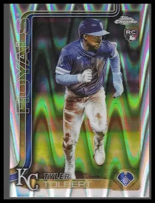 2025 Topps Chrome Update #USC98 Tyler Tolbert RayWave Refractor