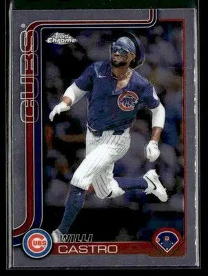 2025 Topps Chrome Update Willi Castro #USC67 Chicago Cubs