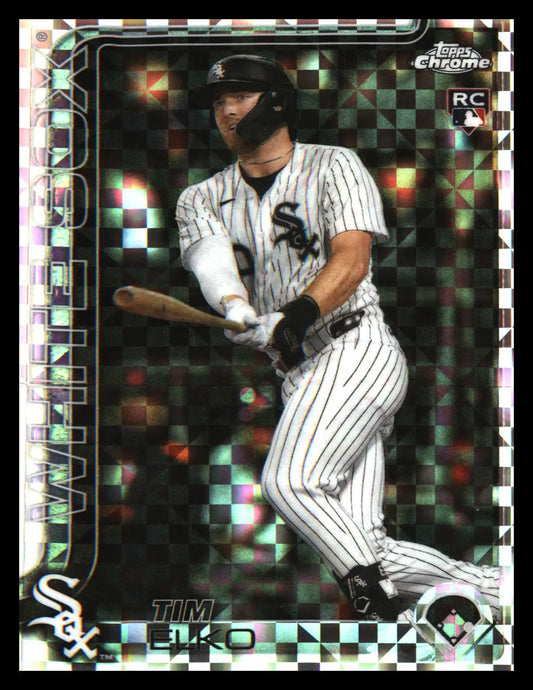 2025 Topps Chrome Update X-Fractors #USC79 Tim Elko Rookie Rookie - Baseball Card Single