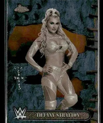 2025 Topps Chrome WWE x Cactus Jack #16 Tiffany Stratton