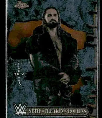 2025 Topps Chrome WWE x Cactus Jack #17 Seth ’Freakin’ Rollins - Other