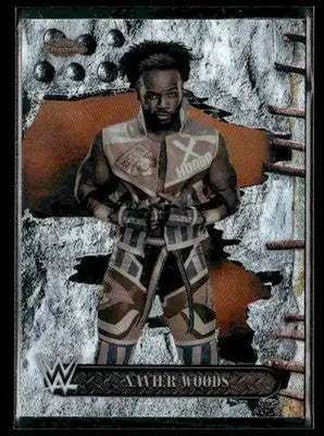 2025 Topps Chrome WWE x Cactus Jack #18 Xavier Woods White Refractor