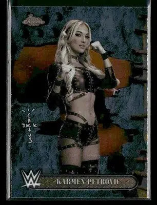 2025 Topps Chrome WWE x Cactus Jack #29 Karmen Petrovic - Other