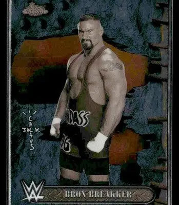2025 Topps Chrome WWE x Cactus Jack #31 Bron Breakker - Wrestling Card Single