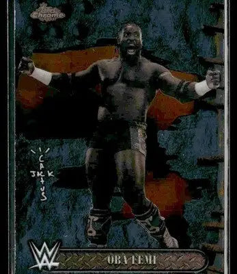 2025 Topps Chrome WWE x Cactus Jack #36 Oba Femi - Other