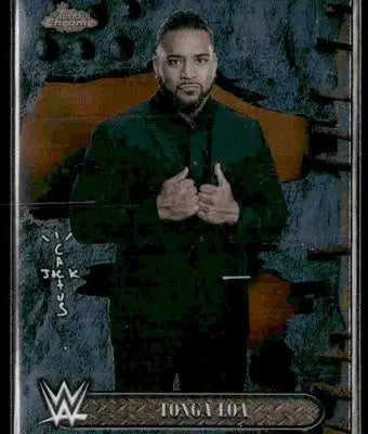 2025 Topps Chrome WWE x Cactus Jack #37 Tonga Loa - Other