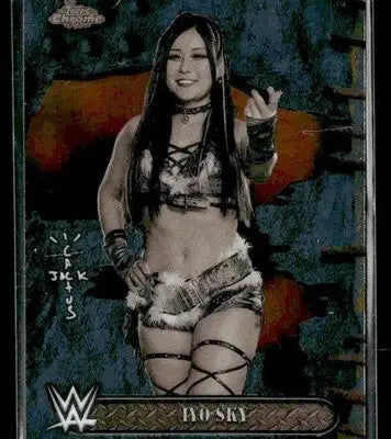 2025 Topps Chrome WWE x Cactus Jack #53 IYO SKY - Wrestling Card Single