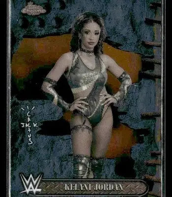 2025 Topps Chrome WWE x Cactus Jack #57 Kelani Jordan - Other