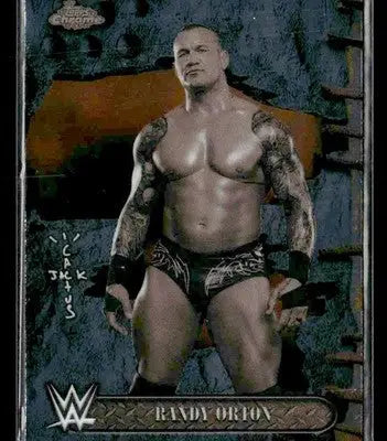 2025 Topps Chrome WWE x Cactus Jack #7 Randy Orton - Wrestling Card Single