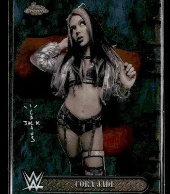2025 Topps Chrome WWE x Cactus Jack #73 Cora Jade - Other