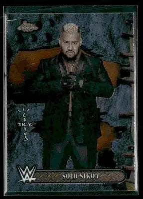 2025 Topps Chrome WWE x Cactus Jack #77 Solo Sikoa - Other