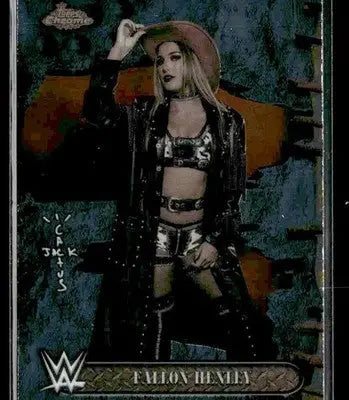 2025 Topps Chrome WWE x Cactus Jack #78 Fallon Henley - Wrestling Card Single