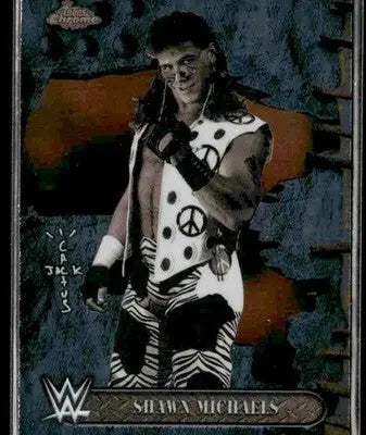 2025 Topps Chrome WWE x Cactus Jack #80 Shawn Michaels - Wrestling Card Single