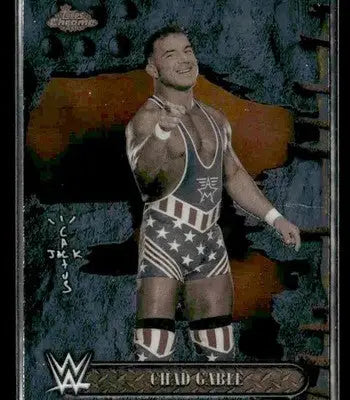 2025 Topps Chrome WWE x Cactus Jack #88 Chad Gable - Wrestling Card Single