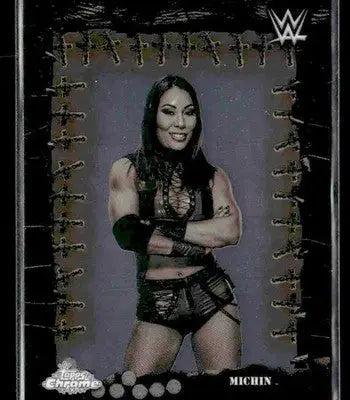 2025 Topps Chrome WWE x Cactus Jack #FMP-40 Michin Famed Phantoms - Wrestling Card Single