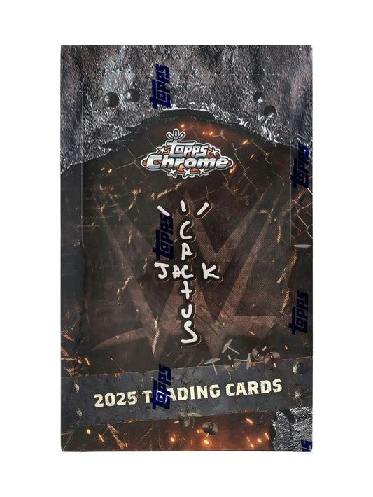 2025 Topps Chrome WWE x Cactus Jack Hobby Box (POS) - Sports Card Hobby Boxes