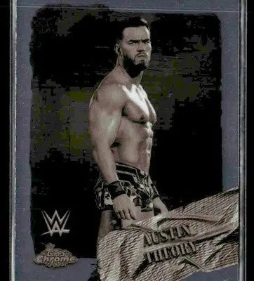 2025 Topps Chrome WWE x Cactus Jack #RDR-43 Austin Theory Rodeo Rebels - Other