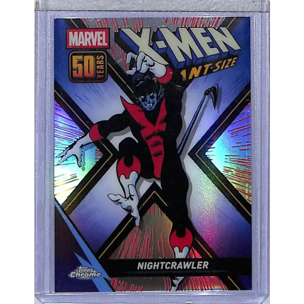 2025 Topps Chrome X-MEN Giant Size #XM-3 Nightcrawler NM-MT - Marvel Card Single