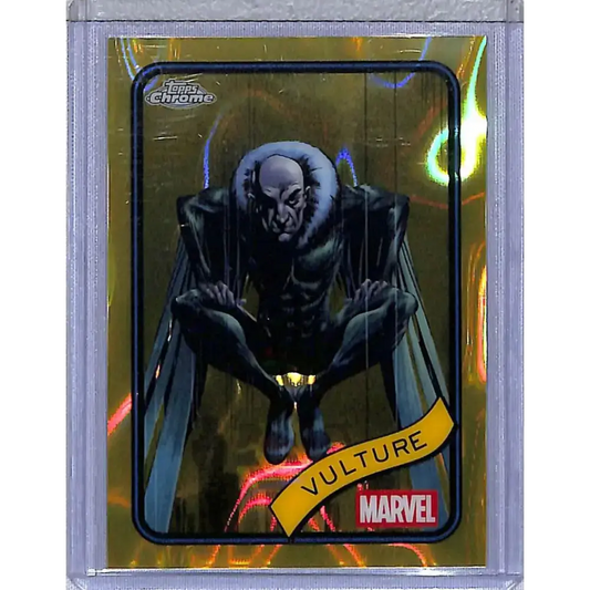 2025 Topps Chrome Yellow Lava #5 Vulture NM-MT - Marvel Card Single