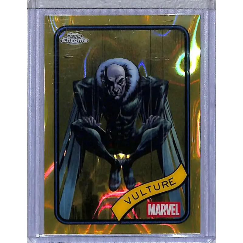 2025 Topps Chrome Yellow Lava #5 Vulture NM-MT - Marvel Card Single