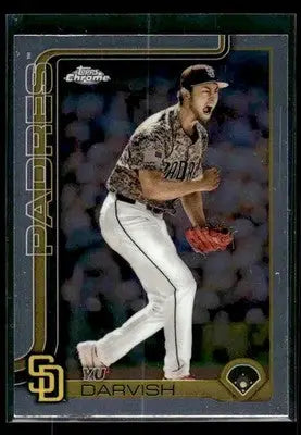 2025 Topps Chrome Yu Darvish #186 San Diego Padres