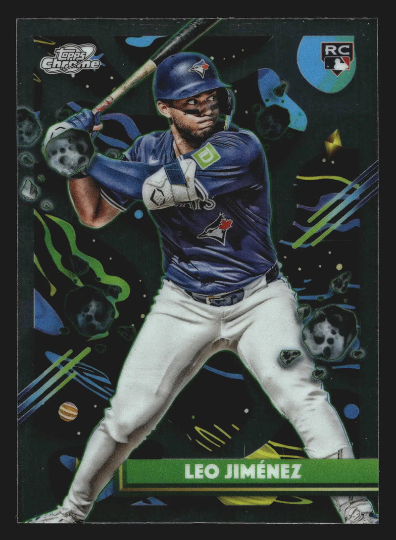 2025 Topps Cosmic Chrome #84 Leo Jimenez Toronto Blue Jays RC - Baseball Card Single