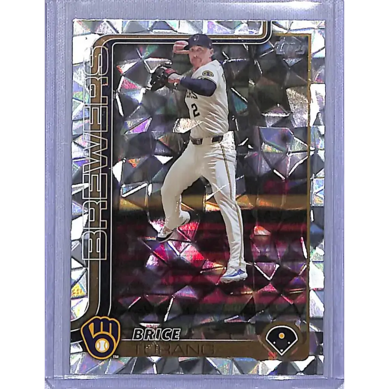 2025 Topps Diamante #45 Brice Turang NM-MT Milwaukee Brewers - Baseball Card Single