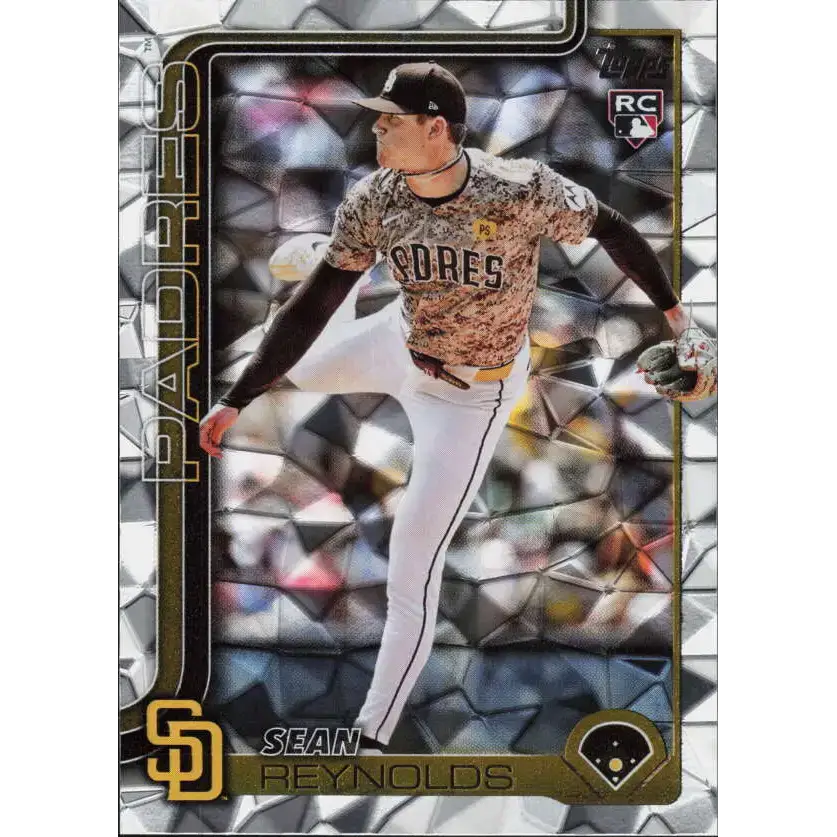 2025 Topps Diamante Foil #246 Sean Reynolds NM-MT RC Rookie San Diego Padres Baseball Card - Baseball Card Single