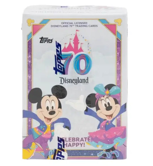 2025 Topps Disney Disneyland Anniversary Blaster Box - Disney Card Box