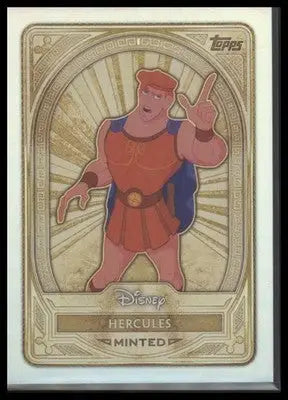 2025 Topps Disney Mint Hercules #91 Gold Base Hercules - Non-Sports Card Single