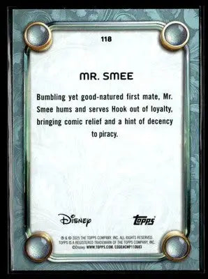 2025 Topps Disney Wonder #11 Mr. Smee - Non-Sports Card Single