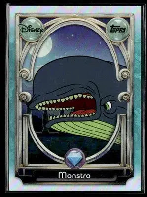 2025 Topps Disney Wonder #110 Monstro Tier 2 - Non-Sports Card Single