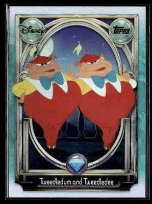 2025 Topps Disney Wonder #116 Tweedledum and Tweedledee Tier 2 - Non-Sports Card Single