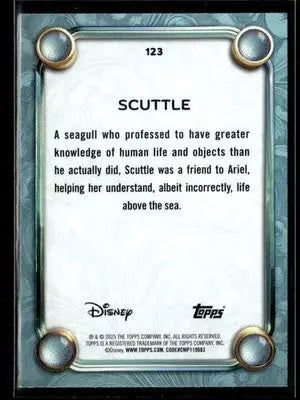 2025 Topps Disney Wonder #123 Scuttle Tier 2 - Non-Sports Card Single