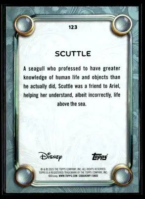 2025 Topps Disney Wonder #123 Scuttle Tier 2 - Non-Sports Card Single