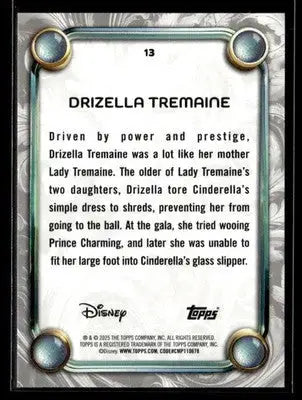 2025 Topps Disney Wonder #13 Drizella Tremaine - Non-Sports Card Single