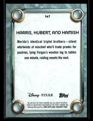 2025 Topps Disney Wonder #147 Harris Hubert and Hamish Tier 2 - Non-Sports Card Single