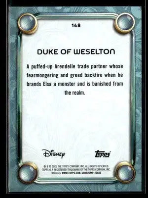 2025 Topps Disney Wonder #148 Duke of Weselton Tier 2 - Non-Sports Card Single
