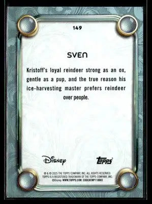 2025 Topps Disney Wonder #149 Sven Tier 2 - Non-Sports Card Single