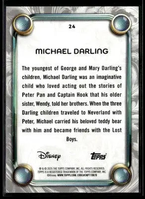 2025 Topps Disney Wonder #24 Michael Darling - Non-Sports Card Single