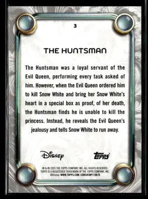 2025 Topps Disney Wonder #3 The Huntsman - Non-Sports Card Single