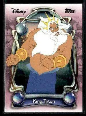 2025 Topps Disney Wonder #40 King Triton - Non-Sports Card Single