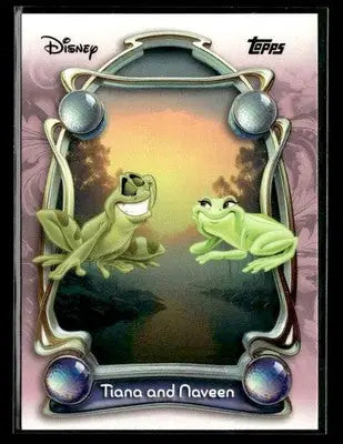 2025 Topps Disney Wonder #72 Tiana and Naveen - Non-Sports Card Single