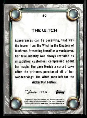 2025 Topps Disney Wonder #80 The Witch - Non-Sports Card Single