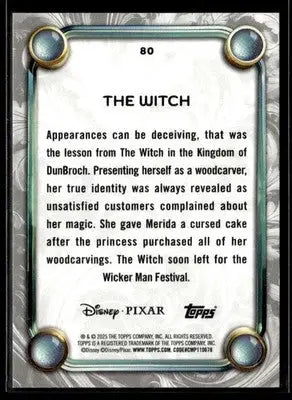2025 Topps Disney Wonder #80 The Witch - Non-Sports Card Single
