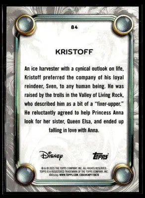 2025 Topps Disney Wonder #84 Kristoff - Non-Sports Card Single