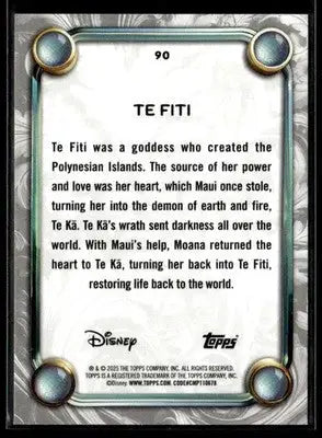 2025 Topps Disney Wonder #90 Te Fiti - Non-Sports Card Single