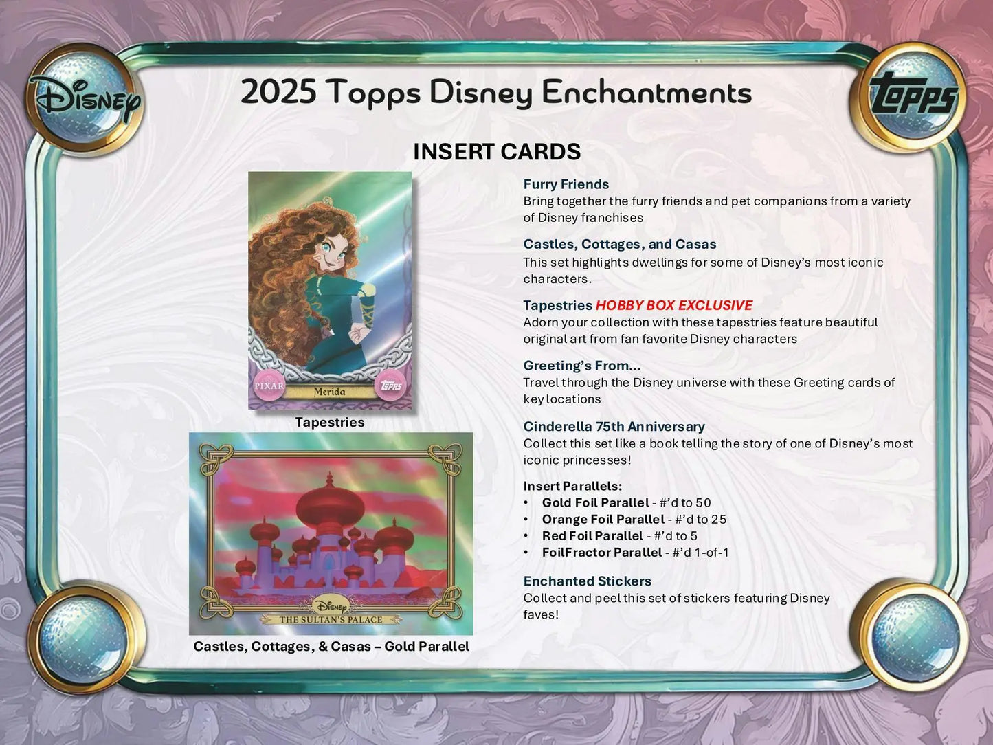 2025 Topps Disney Wonder Mega Box | Columbia Sports Cards - Sports Card Hobby Boxes